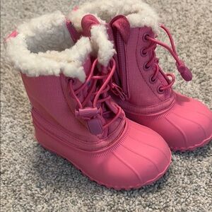 Native Pink Kids Rain & Snow Boots